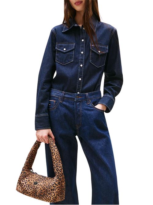 Borsa animalier in poliestere Tommy Jeans | AW0AW1824101R